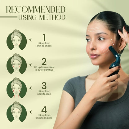 3in1 Face and Neck Massager Lifting Anti aging mask