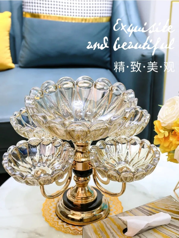 Rotating dry fruit stand