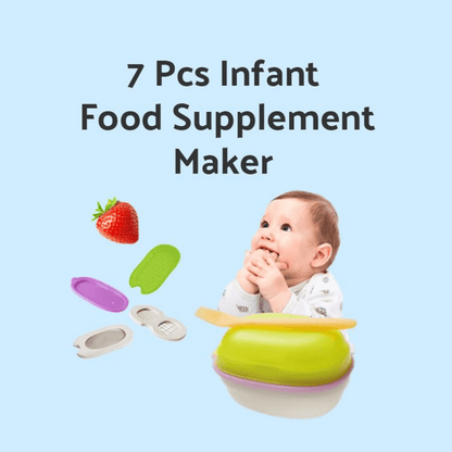 7 pcs infant food maker