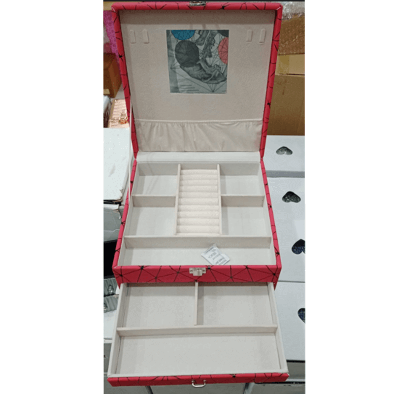 Multipurpose 2 layer jewelry box 