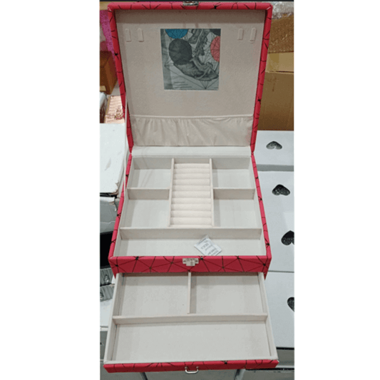 Multipurpose 2 layer jewelry box 