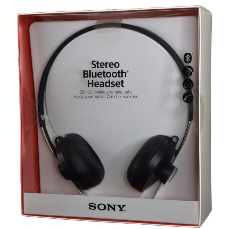 Sony bluetooth headphones sbh60 high quality