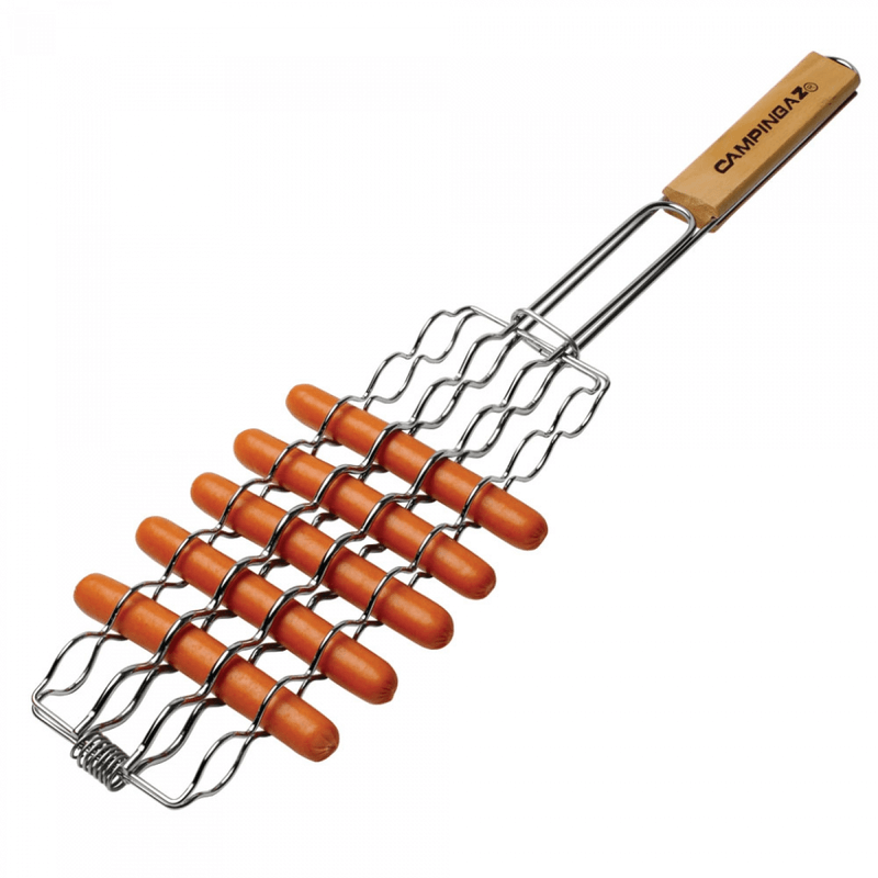 Barbecue sausage grill basket