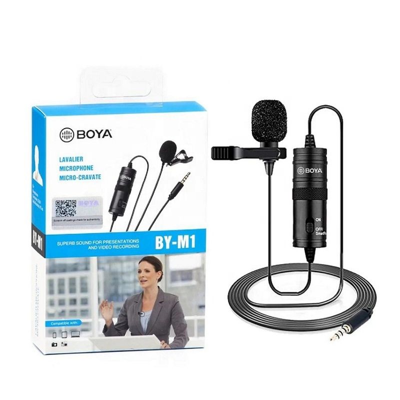 Boya mic m1 lavalier collar microphone