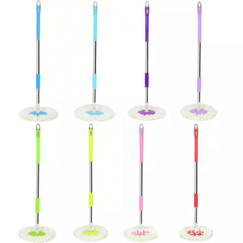 Stainless steel microfiber 360 rotating mop