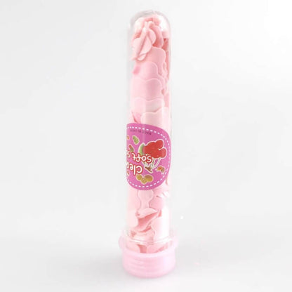 Portable mini flower paper soap