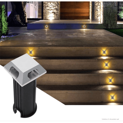 Mini square underground led light 2w