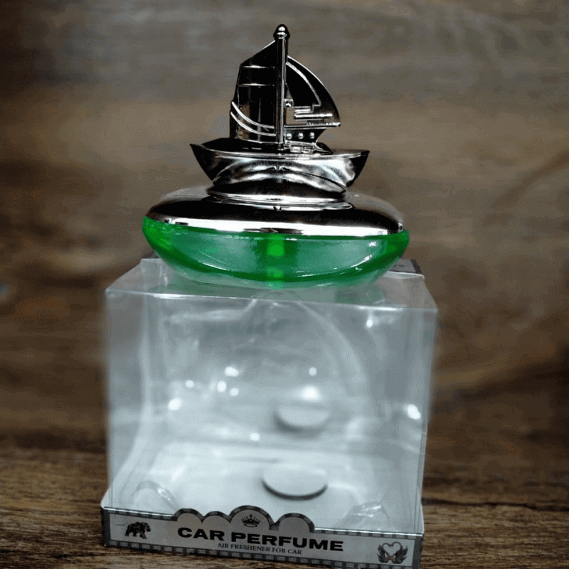 Ship shape car dashboard air freshener perfume