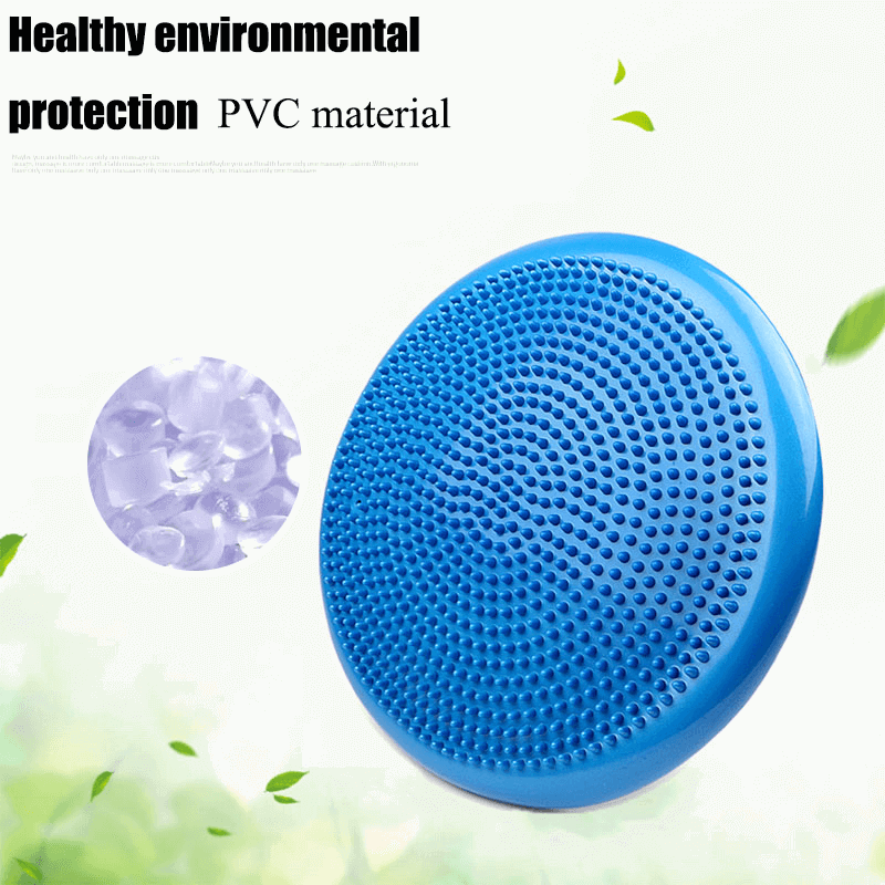 Body core balance inflatable cushion pad