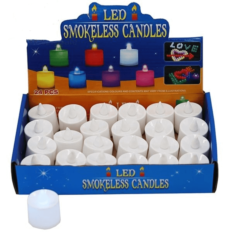 24 pcs led flame less electronic candle