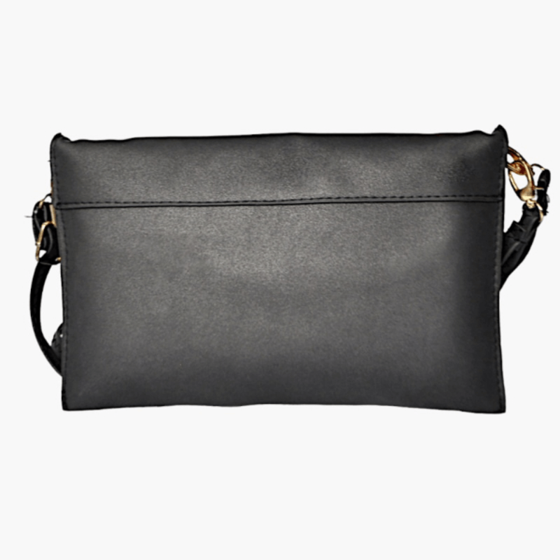 2 in 1 stylish half circle cross body bag