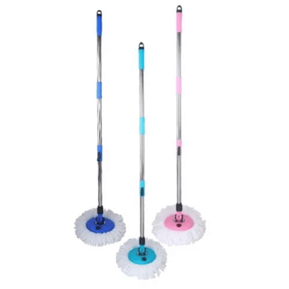 Stainless steel microfiber 360 rotating mop