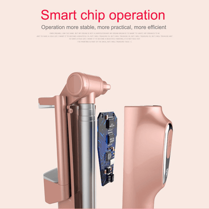 Rose gold selfie stick monopod wireless rc