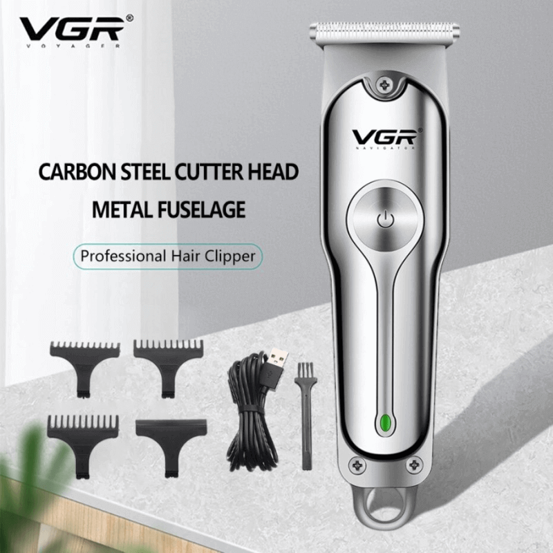 Professional hair trimmer with precision t blade