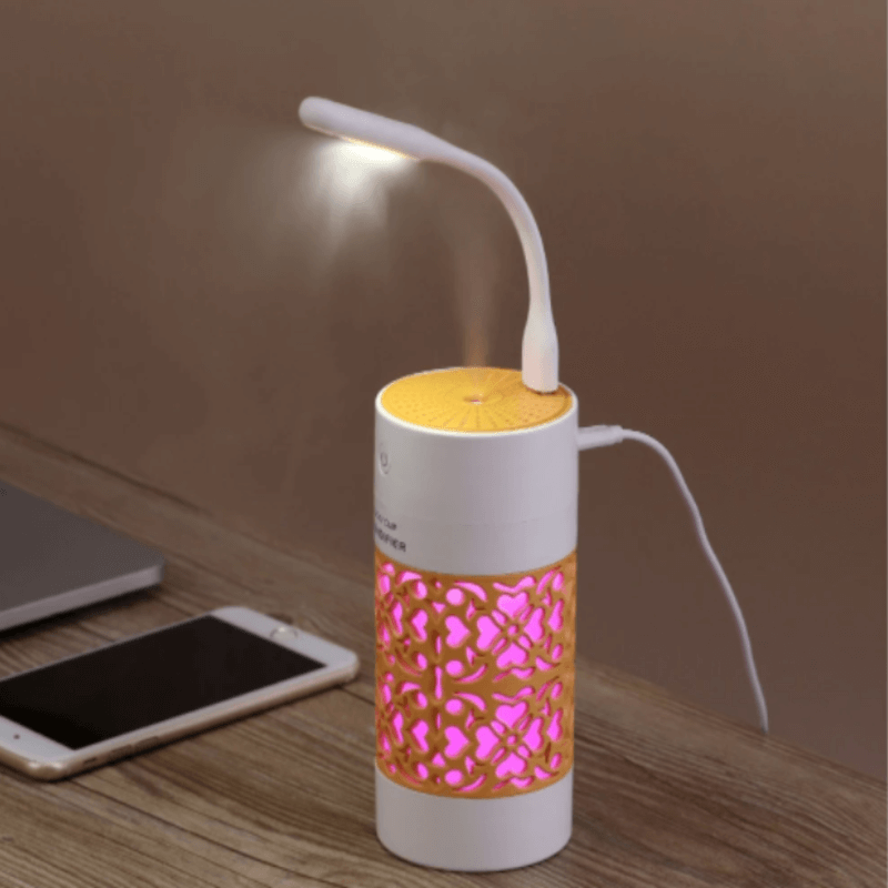Portable lucky cup humidifier ultrasonic led night light