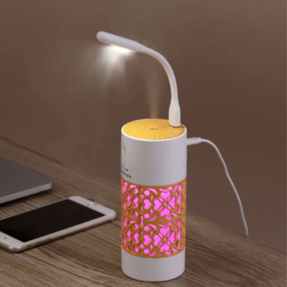 Portable lucky cup humidifier ultrasonic led night light