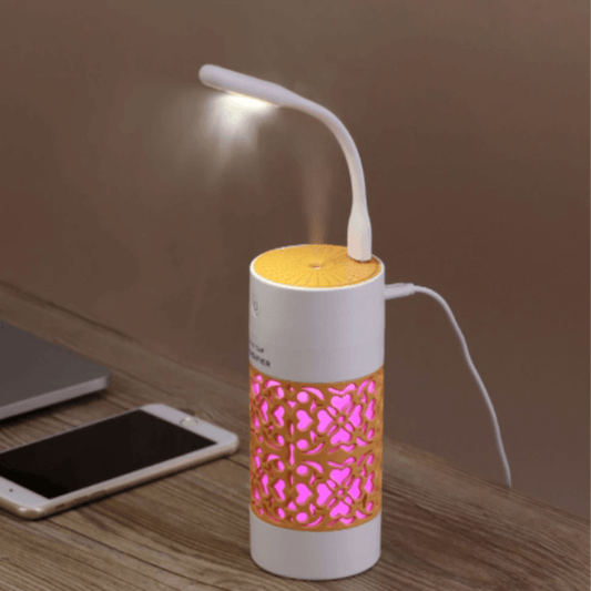 Portable lucky cup humidifier ultrasonic led night light