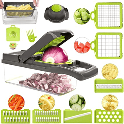 12 in 1 vegetable cutter slicer grater chopper