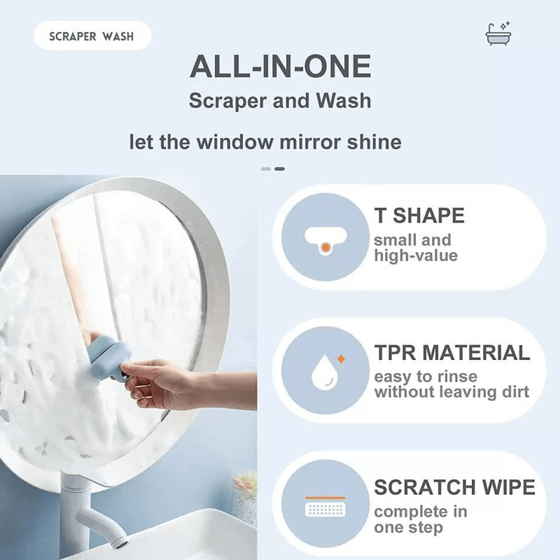 2 in 1 mini window cleaner brush