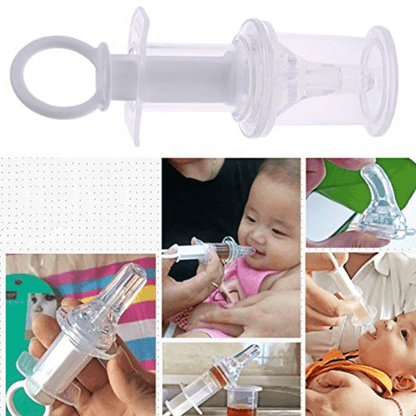 Baby medicine feeder small dropper choke prevention