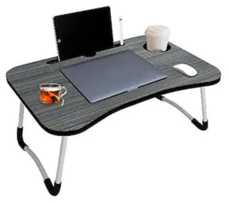 Computer laptop folding table