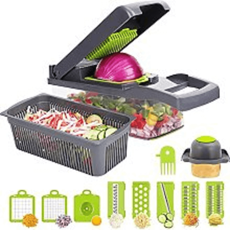 12 in 1 vegetable cutter slicer grater chopper