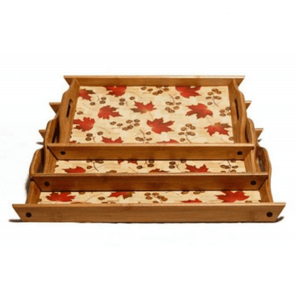 Wooden trays 3 pcs