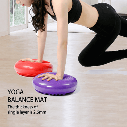 Body core balance inflatable cushion pad