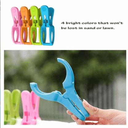 Large clothes pegs hanger clips