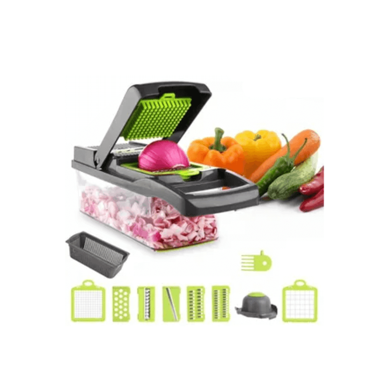 12 in 1 vegetable cutter slicer grater chopper