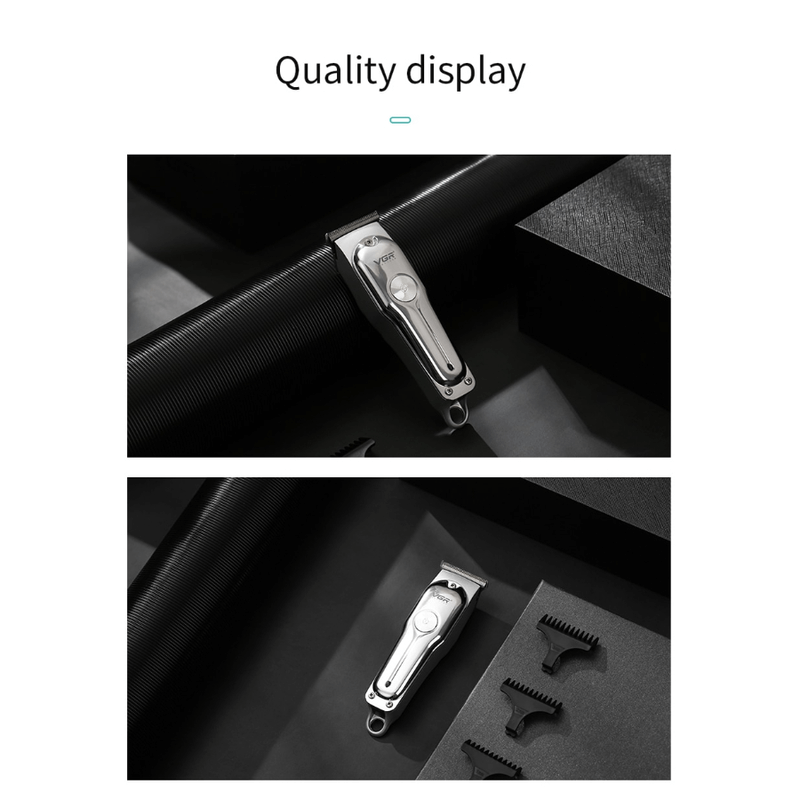 Professional hair trimmer with precision t blade