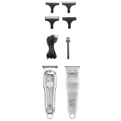 Professional hair trimmer with precision t blade