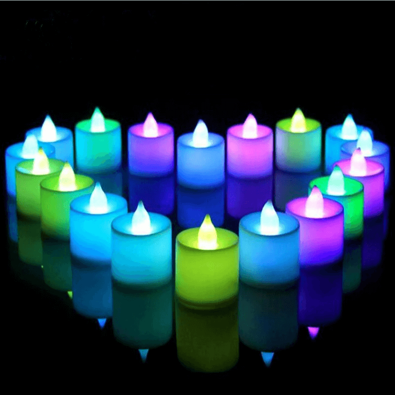 24 pcs led flame less electronic candle