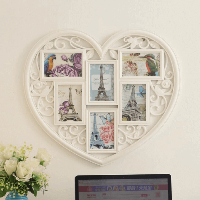 6-piece creative photo frame combination
