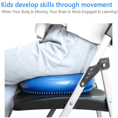 Body core balance inflatable cushion pad