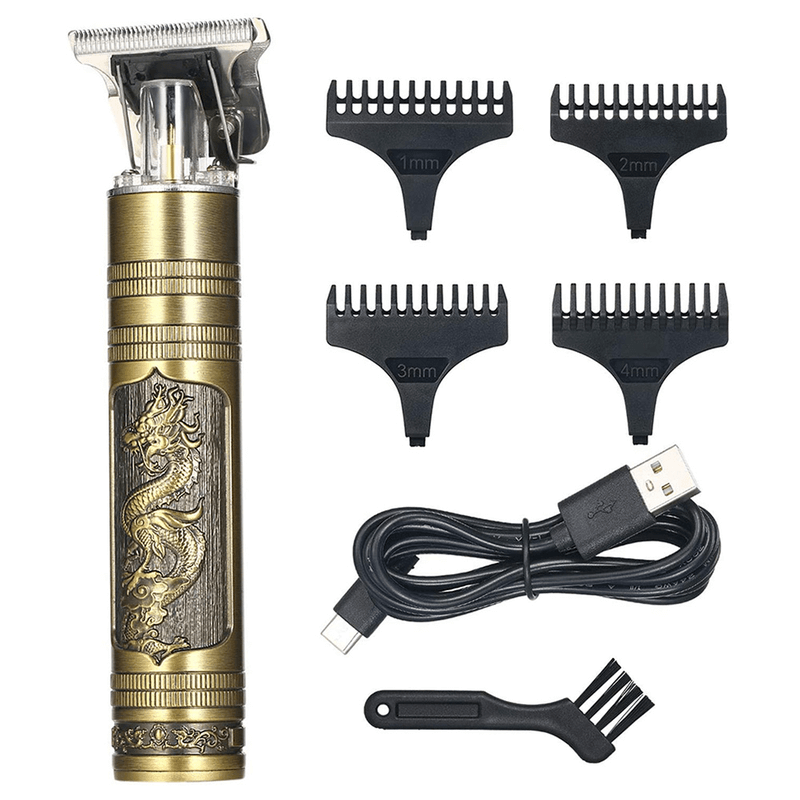 Usb electric rechargeable hair clipper for men