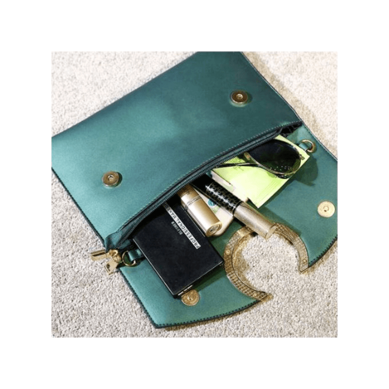 2 in 1 stylish half circle cross body bag