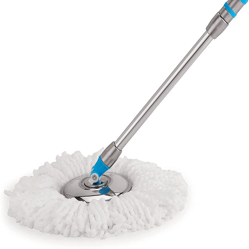 Stainless steel microfiber 360 rotating mop