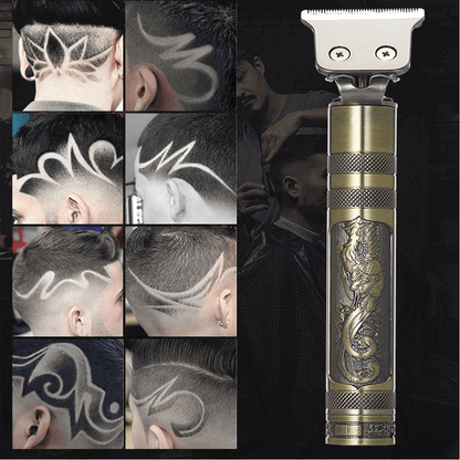 Usb electric rechargeable hair clipper for men