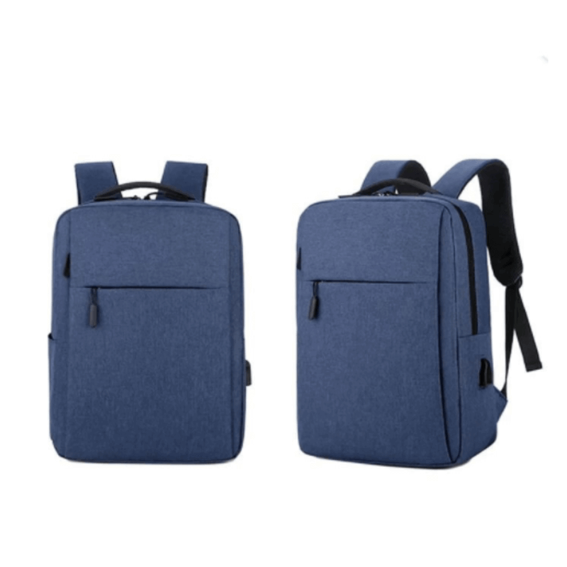 Hq canvas usb supported backpack