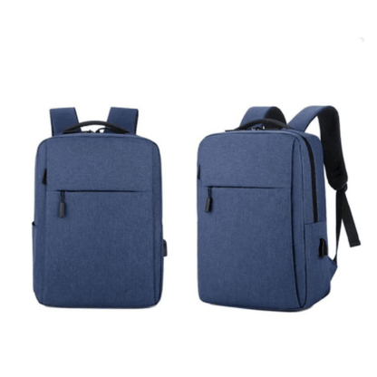 Hq canvas usb supported backpack