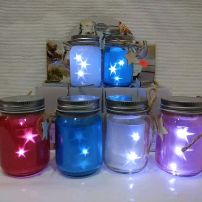 Star mini led jar