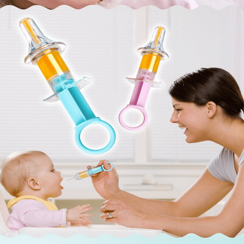 Baby medicine feeder small dropper choke prevention