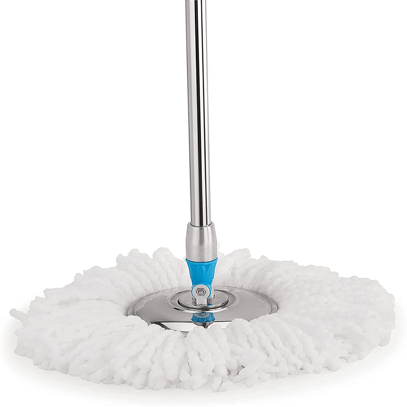 Stainless steel microfiber 360 rotating mop