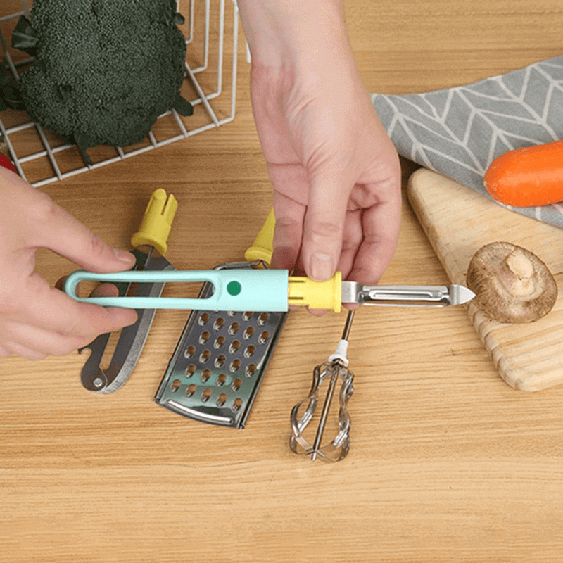 Stainless steel 4 in 1 kitchen tools set