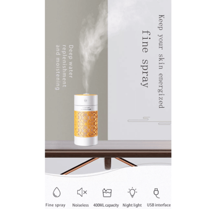 Portable lucky cup humidifier ultrasonic led night light