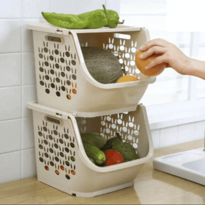 Multi function home storage basket