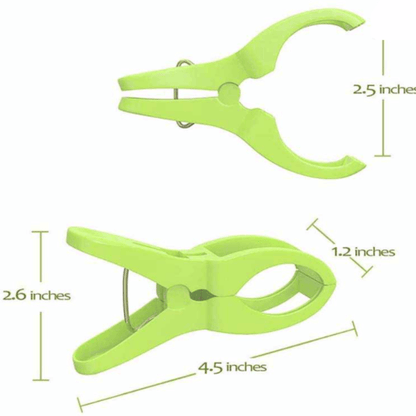 Large clothes pegs hanger clips