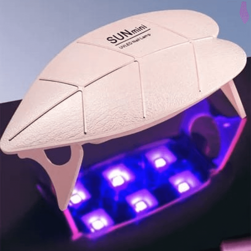 6w mini nail uv led lamp nail gel dryer