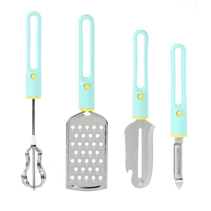 Stainless steel 4 in 1 kitchen tools set 